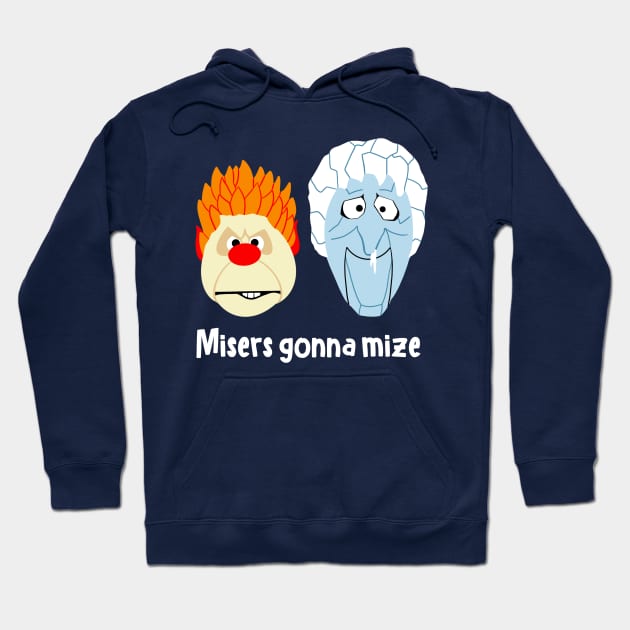 heat and cold miser Hoodie by joefixit2